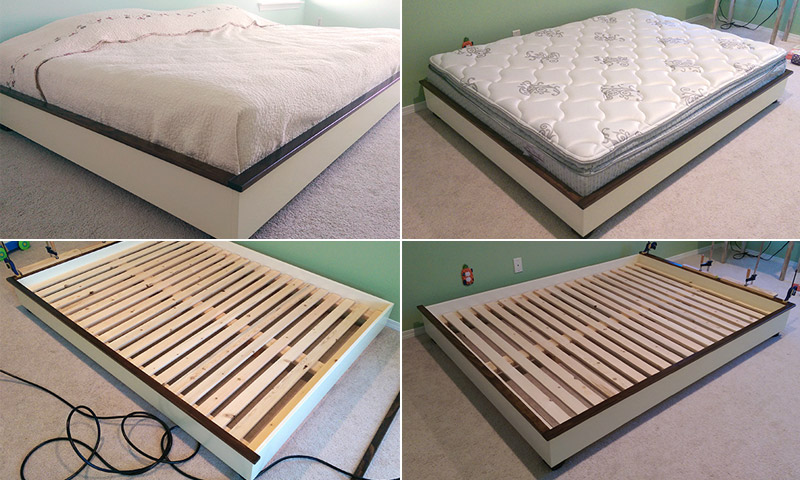 Кровать из дерева: 820 чертежей с размерами, схемами и эскизами